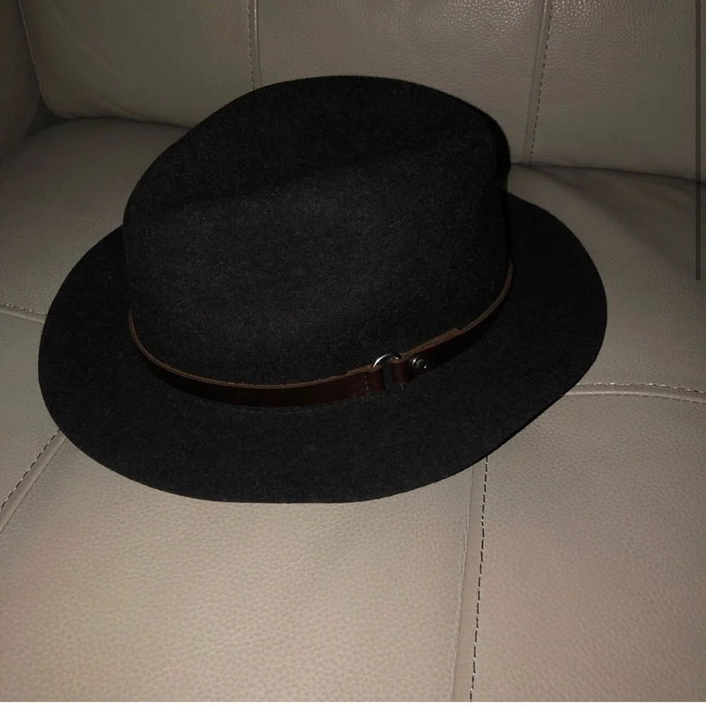 Rag & Bone floppy brim grey fedora hat S